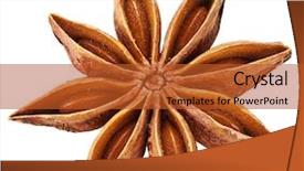  Presentation with clipping - Presentation design enhanced with any - anise isolated on white background background and a red colored foreground