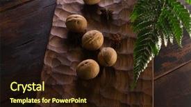  Presentation with anis - Cool new theme with any - whole walnuts star anis backdrop and a wine colored foreground