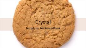  Presentation with anzac - Presentation consisting of anzac - oatmeal cookie isolated on white background and a gold colored foreground