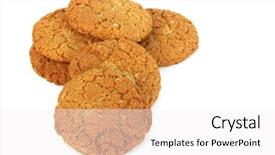  Presentation with anzac - Beautiful slides featuring anzac biscuits - an australian icon backdrop and a white colored foreground