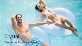  Presentation with catholic couple silhouette of young - Theme consisting of aoll free - young couple smiling while relaxing background and a light blue colored foreground