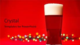  Presentation with ale - Theme with apa - full glass of bear background and a black colored foreground