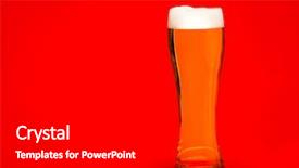  Presentation with beer foam - Amazing PPT layouts having apa - full pilsner glass of pale backdrop and a black colored foreground