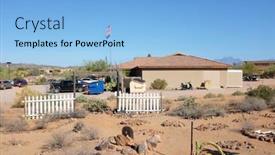  Presentation with superstition mountain - Beautiful slide deck featuring apache-junction-arizona-december-8 backdrop and a light blue colored foreground