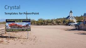  Presentation with superstition mountain - Colorful slide set enhanced with apache-junction-arizona-december-8 backdrop and a light blue colored foreground