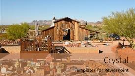  Presentation with superstition mountain - 