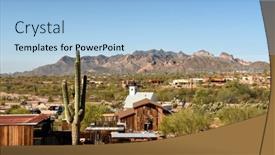  Presentation with superstition mountain - Cool new slide deck with apache-junction-az-december-8 backdrop and a light blue colored foreground