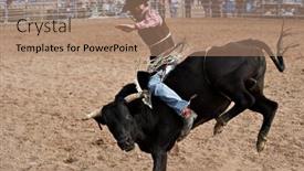  Presentation with rodeo - Slides featuring apache-junction-az-february-27 background and a coral colored foreground