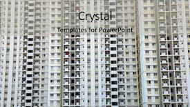  Presentation with apartment - Amazing theme having apartment complex in hyderabad india backdrop and a light gray colored foreground