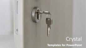  Presentation with lock key - 