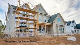  Presentation with north carolina - PPT theme having apex-nc-usa-20th-march background and a coral colored foreground