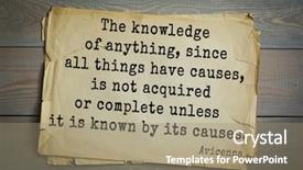  Presentation with persian - Presentation featuring aphorism by avicenna 980-1037 background and a coral colored foreground