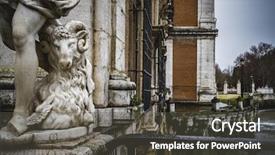  Presentation with way - Beautiful presentation featuring butterfly shaped syringa lilac flowers backdrop and a  colored foreground.