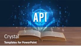  Presentation with digital book - Audience pleasing slides consisting of api-inscription-coming-out backdrop and a tawny brown colored foreground