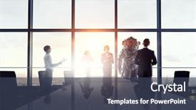  Presentation with space suit - Cool new slide set with apollo - scientists designing space suit mixed backdrop and a tawny brown colored foreground