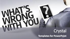  Presentation with apology - Audience pleasing theme consisting of apology - business man with the text backdrop and a gray colored foreground