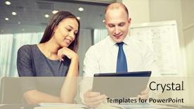  Presentation with business programming code abstract technology - Audience pleasing PPT layouts consisting of app development - business people technology and teamwork backdrop and a soft green colored foreground