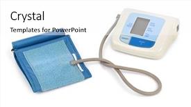 Presentation with blood pressure - Cool new slides with apparatus for measuring blood pressure backdrop and a  colored foreground