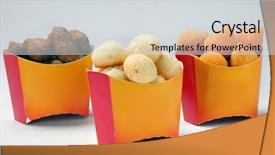  Presentation with snacks - Audience pleasing PPT layouts consisting of appatiser - delicious brazilian snacks backdrop and a light gray colored foreground