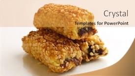  Presentation with eastern - Slide deck enhanced with appetizing-eastern-sweet-dates-filled background and a yellow colored foreground