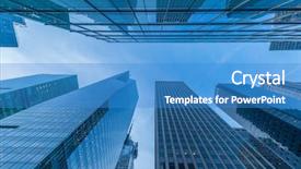  Presentation with street food new york - Audience pleasing slides consisting of city historic center - new york skyscrapers vew backdrop and a teal colored foreground