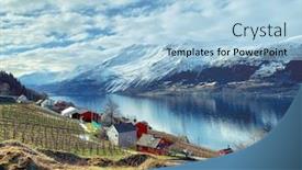  Presentation with cider - Amazing PPT layouts having apple-cider-farm-in-sorfjorden backdrop and a light blue colored foreground