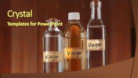  Presentation with apple cider vinegar - Slides enhanced with apple cider vinegar and white background and a tawny brown colored foreground