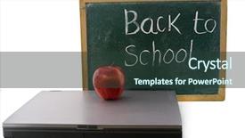  Presentation with human computer interaction mobile app - Cool new presentation with apple on a laptop computer backdrop and a tawny brown colored foreground