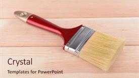  Presentation with wooden board for oktoberfest - Colorful slide deck enhanced with applying protective varnish to wooden backdrop and a  colored foreground