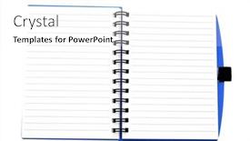  Presentation with dairy - PPT layouts consisting of appointment dairy isolated on a white back ground background and a white colored foreground