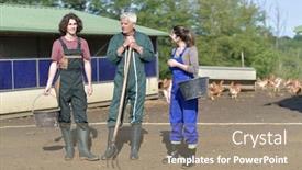  Presentation with apprentice - Presentation with apprentice-with-senior-farmer background and a coral colored foreground