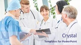  Presentation with apprenticeship - Slides featuring apprenticeship meeting with chief executive background and a sky blue colored foreground