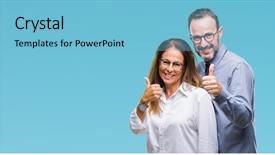  Presentation with loving hearts love heart candy - Amazing slides having approval - middle age hispanic couple backdrop and a light blue colored foreground