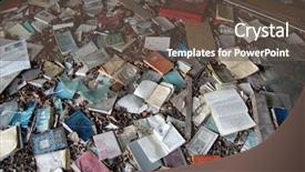  Presentation with chernobyl - Presentation theme having apr 25 2009 chernobyl area background and a  colored foreground