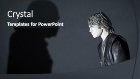  Presentation with force - Colorful presentation theme enhanced with apr-26-2018-anakin-skywalker backdrop and a dark gray colored foreground