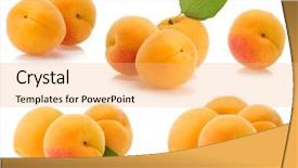  Presentation with apricot - Slide deck having corrugate - grunge metallic garage door background background and a coral colored foreground