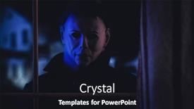  Presentation with slasher - Slide deck consisting of april-14-2021-halloween-horror background and a wine colored foreground