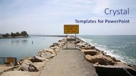  Presentation with 2021 - Amazing slide set having april-18-2021-dana-point backdrop and a sky blue colored foreground