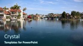  Presentation with lake front - Colorful presentation enhanced with april-18-2021-lake-forest backdrop and a ocean colored foreground