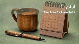  Presentation with 2021 - Presentation design with april-2021-spiral-desktop-calendar background and a gray colored foreground