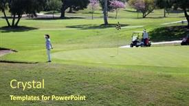  Presentation with women golf - 