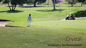  Presentation with women golf - 