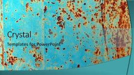  Presentation with dirt dirt texture dirty - Audience pleasing PPT layouts consisting of aqua blue - old and dirty texture element backdrop and a teal colored foreground