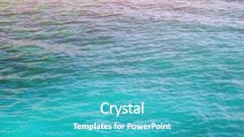  Presentation with aqua - PPT theme featuring aqua blue - sea texture beautiful composition background and a teal colored foreground