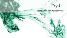  Presentation with abstract culture - Colorful PPT theme enhanced with young couple watching movie at backdrop and a soft green colored foreground.