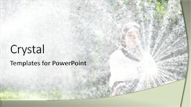  Presentation with education middle school arabic kids - Slide set enhanced with aqua culture - beautiful middle eastern arabic girl background and a white colored foreground