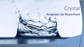  Presentation with aqua - Cool new slide set with aqua-splash backdrop and a  colored foreground