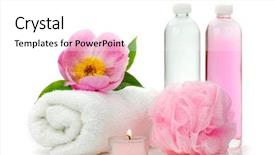  Presentation with aquatic - Cool new presentation theme with aquatic therapy - aromatherapy backdrop and a white colored foreground