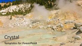  Presentation with mud baths - PPT layouts enhanced with aquifer - california drought results - mount background and a soft green colored foreground