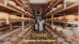  Presentation with investing - Presentation theme featuring arab-business-partner-visiting background and a tawny brown colored foreground